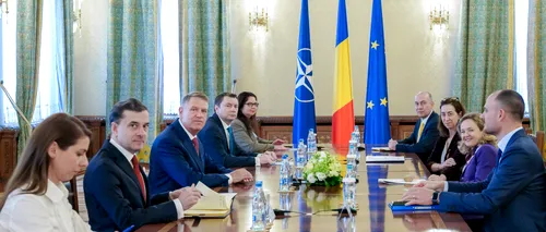 <i class='ep-highlight'>Klaus</i> <i class='ep-highlight'>Iohannis</i> a primit delegaţia BEI condusă de președintele Nadia Calviño: România este interesată să dezvolte cooperarea cu BEI