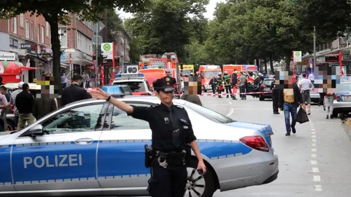 Atac în Hamburg: cel puțin un om a murit și numeroși alții sunt răniți. Atacatorul, un islamist care a cerut azil în Germania. FOTO și VIDEO. UPDATE