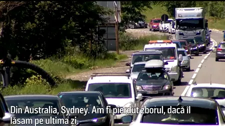 Turiștii au invadat stațiunile în vacanța de Rusalii. TRAFIC de coșmar la întoarcere: 