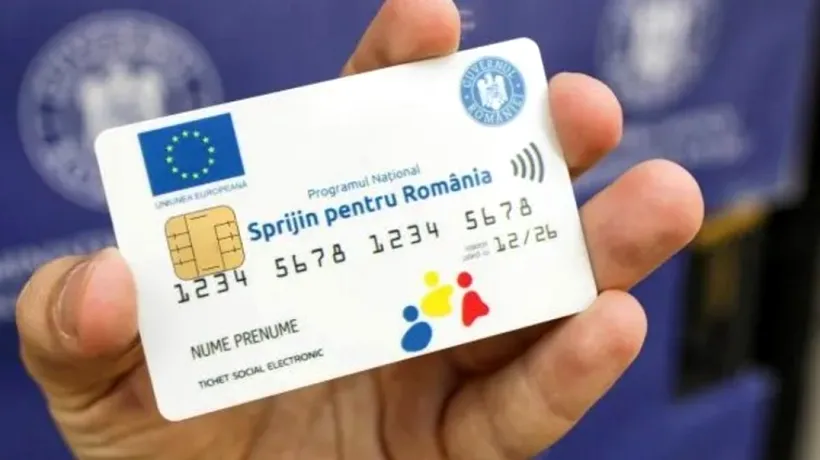 Când intră BANII pe cardurile pentru alimente și mese calde. 2,4 milioane de români beneficiază de ajutorul guvernamental