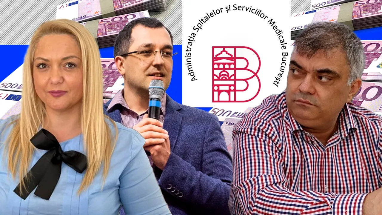 Banii SECHESTRAȚI de la „Fantoma” din mafia spitalelor și fostul șef în ASSMB. Ce mită a predat protejata lui Vlad Voiculescu, denunțătoarea din dosar