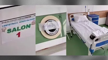 VIDEO | Cum arată salonul în care a fost internată Alexandra, tânăra mămică moartă în spitalul din Botoșani
