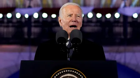 VIDEO | Joe Biden, discurs la Varșovia: „Când Rusia a invadat Ucraina, au fost testate toate democraţiile” / „În urmă cu un an, lumea se pregătea de căderea Kievului, dar rezistă și este liber”