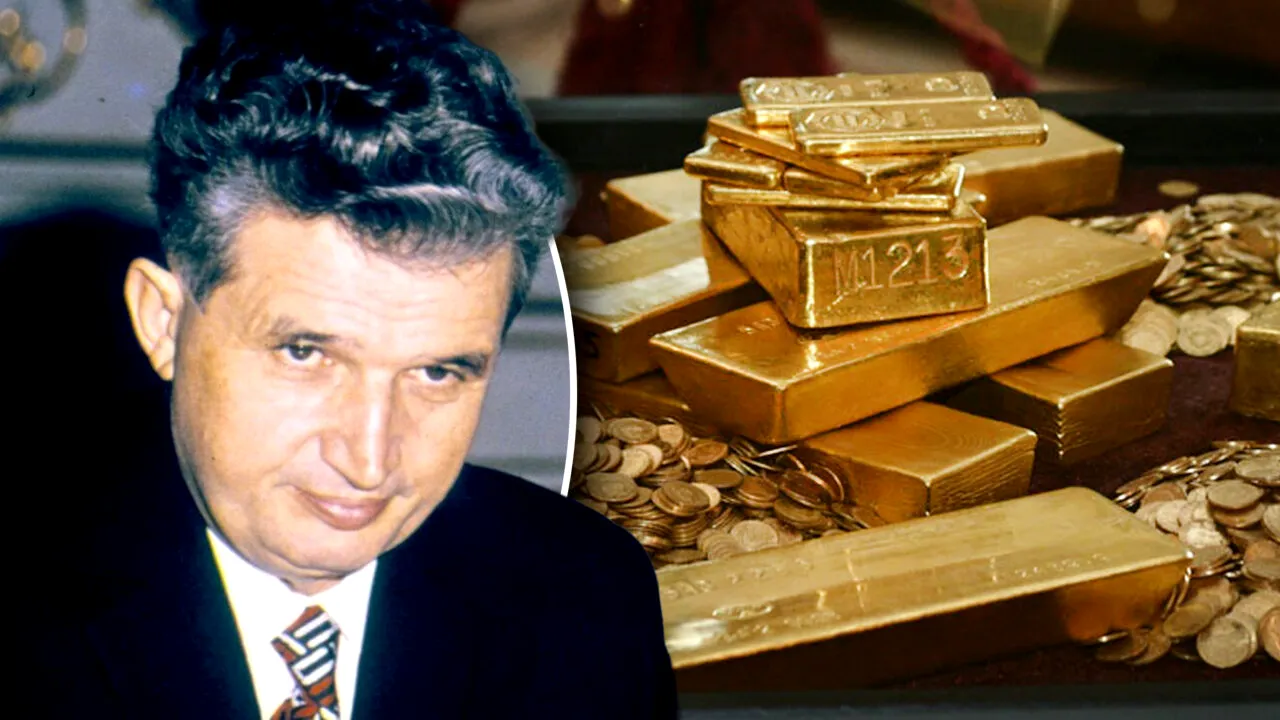 Tezaurul de aur vândut de Ceaușescu pentru a achita datoria externă a țării, planul nebun care i-a grăbit sfârșitul. Câte tone au fost înstrăinate