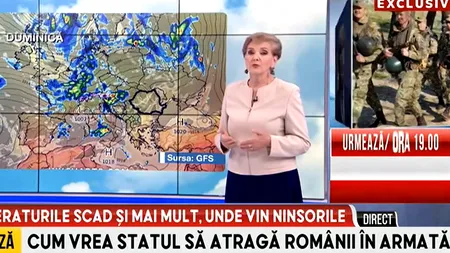 Nu scăpăm de ploi și de ninsori. Vreme de iarnă la munte, și în zilele următoare