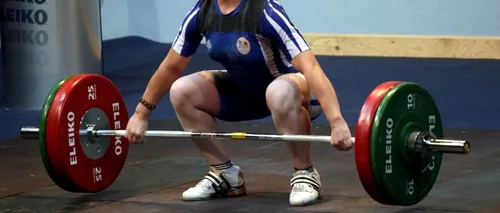 INTERVIU. Roxana Cocoș, medaliată cu argint la haltere: Ridic 15 tone pe săptămână pentru o medalie la JO