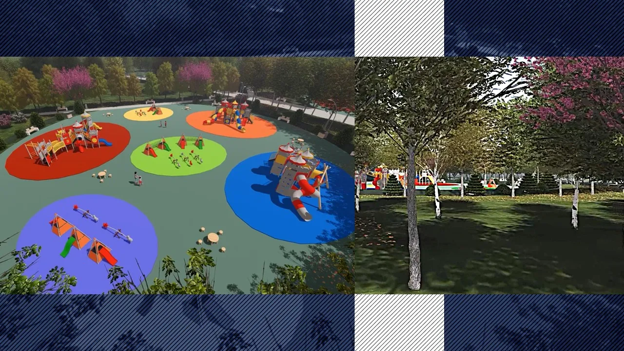 Cum va arăta Parcul Tudor Arghezi din Sectorul 4 după extinderea cu încă patru hectare