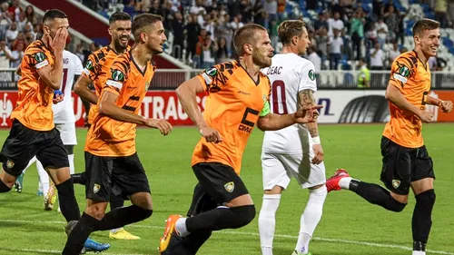 CFR Cluj s-a salvat în minutele de prelungire! 1-1 cu campioana statului Kosovo în Conference League după un meci modest