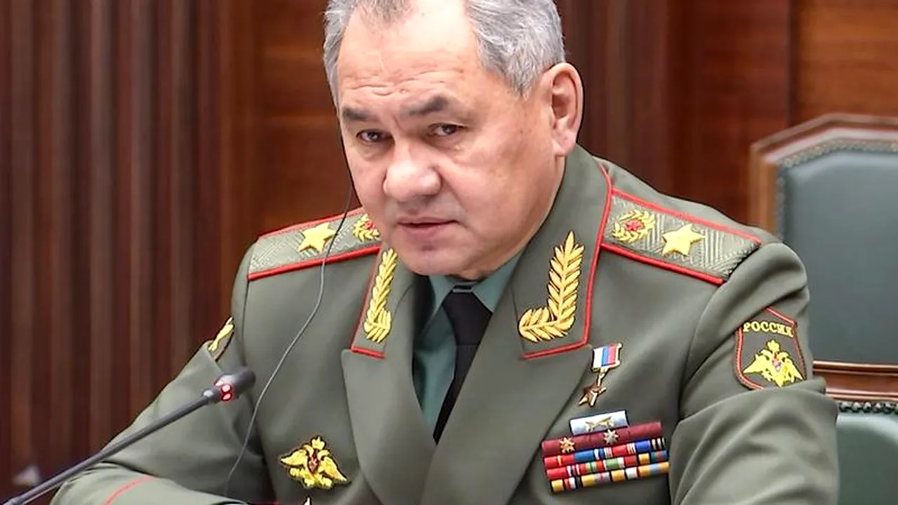 Serghei Șoigu, marginalizat de conducerea Rusiei și ridiculizat de militarii ruși de pe front. Ce spune guvernul britanic despre ministrul rus al Apărării