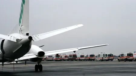 Avion Carpatair revenit la Timișoara după ce s-a aprins un senzor