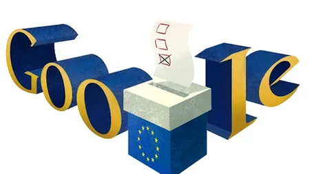 ALEGERI EUROPARLAMENTARE 2014, marcate de Google prin Doodle. De ce trebuie să votăm la ALEGERILE EUROPARLAMENTARE 2014