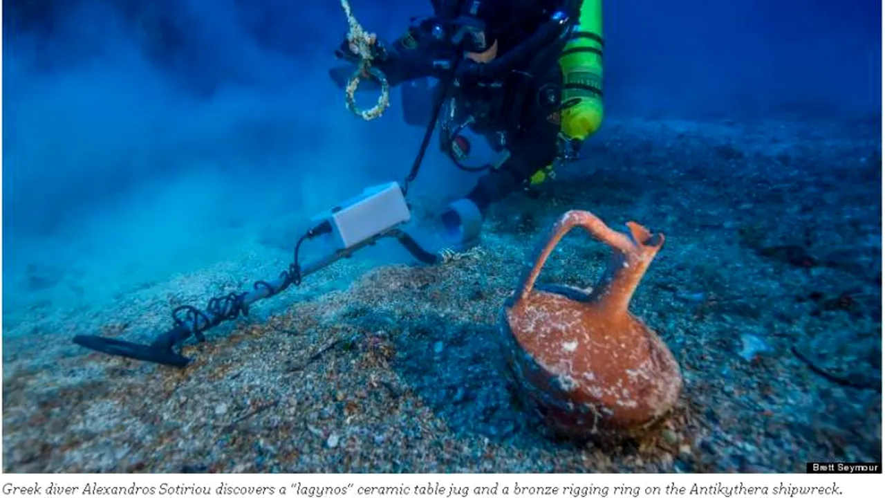 Descoperiri importante în apele Mării Egee. „Acesta este Titanicul lumii antice