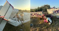 TRAGEDIE aviatică la Gura Portiței. Un avion cu două persoane la bord s-a prăbușit. Ambele victime au murit