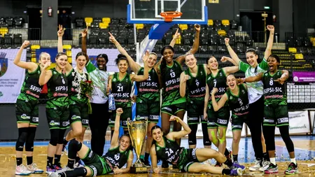 ACS Sepsi-SIC Sfântu Gheorghe a câștigat Cupa României la baschet feminin! Victorie în ultimul act la 46 de puncte diferență