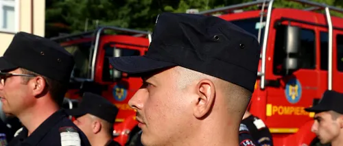 FOTO-VIDEO. Alți 40 de pompieri români pleacă în Grecia pentru a ajuta la stingerea incendiilor / Marcel Ciolacu: Mult succes în misiune!