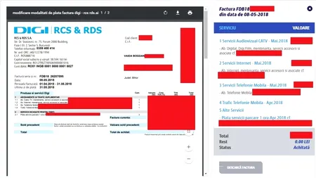 Ai probleme sau, pur și simplu, nu primești factura de la Digi RCS-RDS România? Află aici ce trebuie să faci