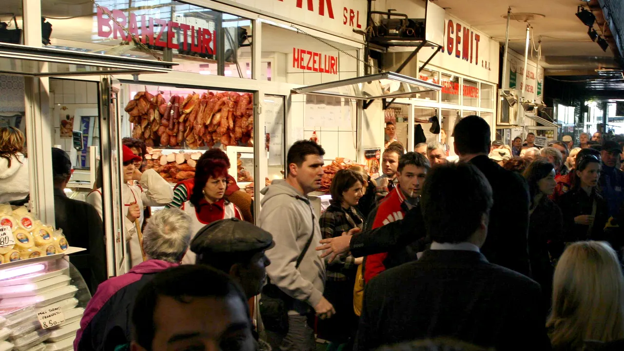 Amenzi uriașe aplicate comercianților din vechea Hală Obor. Neregulile găsite de ANPC