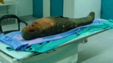 Egiptologii au descoperit în craniul unei mumii o unealtă folosită pentru lichefierea creierului