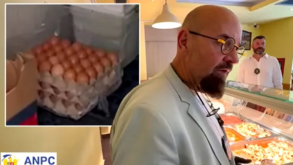 Piedone a intrat într-un „împinge tava” din București, dar ce a găsit l-a marcat pe viață. Unde sunt ținute ouăle, de fapt