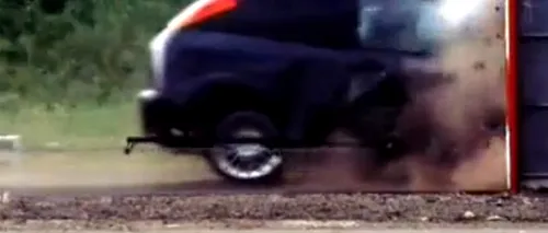 Cum arată un accident la 200 km/h. VIDEO
