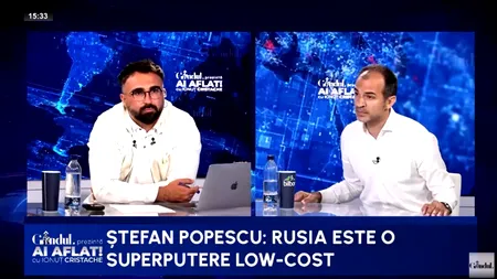 Ștefan Popescu: „Infiltrarea RUSIEI în regiunea Sahel influențează poziționarea geopolitică a Bucureștiului și a statelor europene
