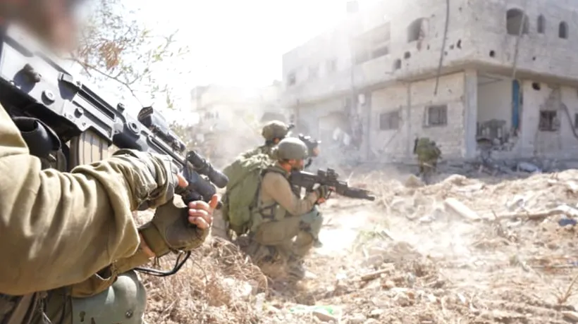 IDF operează în Shajaia, Rafah și centrul Fâșiei Gaza: „Civilii, folosiți ca scuturi umane de HAMAS”