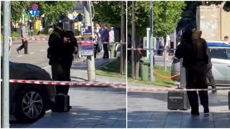 Panică în centrul Piteștiului. O valiză suspectă din fața Galeriei de Artă a generat mobilizarea autorităților