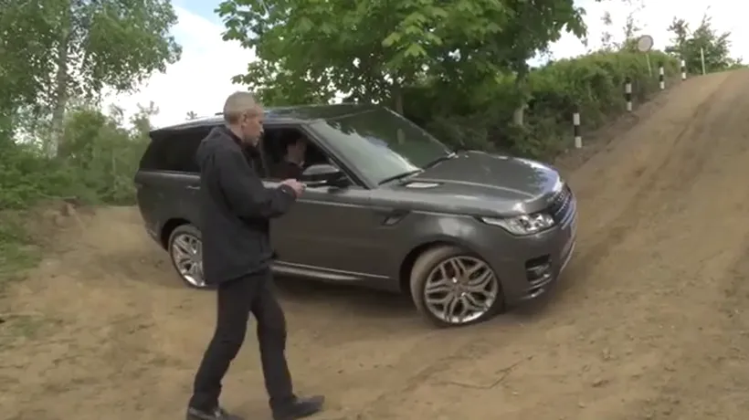 Cum arată Range Rover-ul care poate fi condus din exterior printr-o aplicație de smartphone