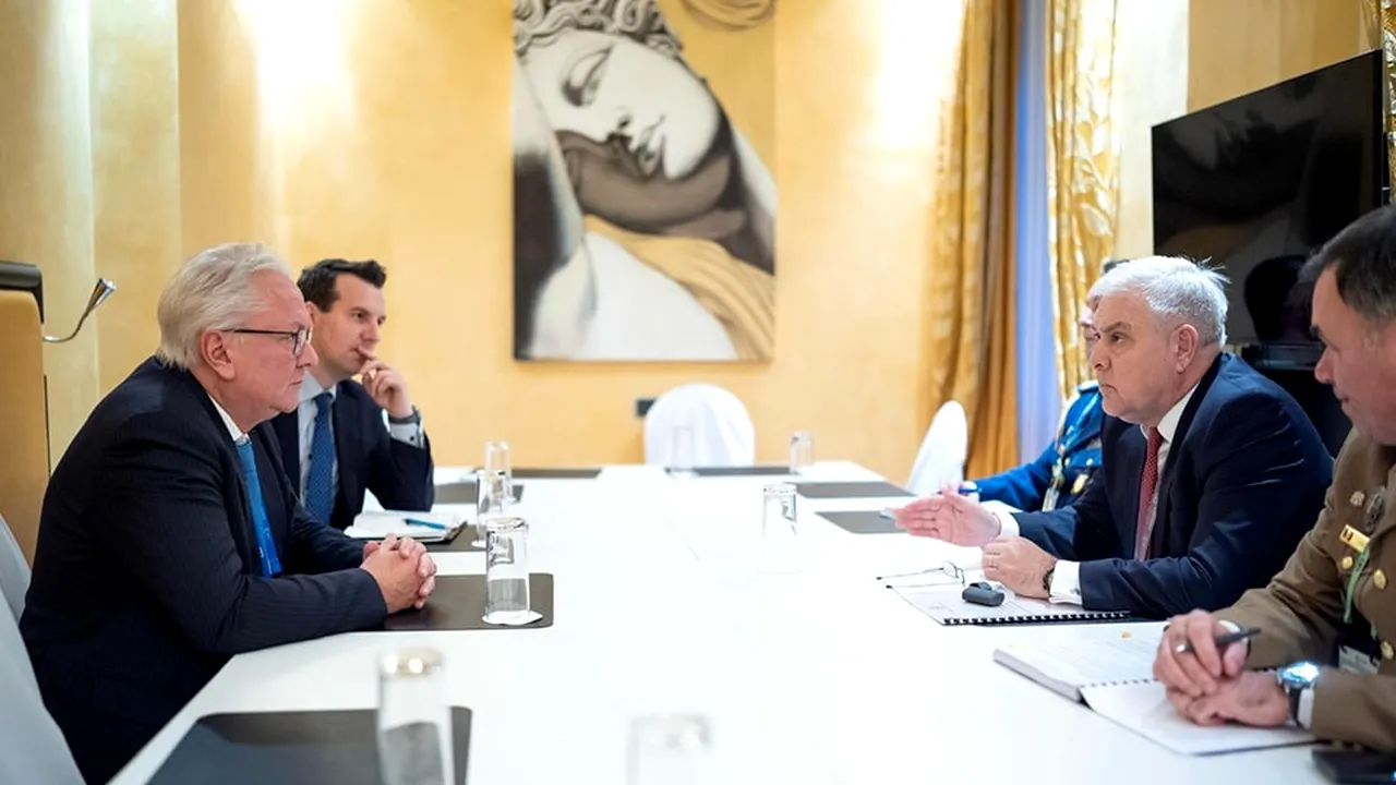 Angel Tîlvăr anunță un parteneriat între Romarm și Rheinmetall, de 47 de MILIOANE de euro, pentru construirea unei fabrici de pulberi în România