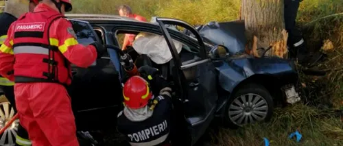 Accident grav, cu trei morți și un rănit, în județul Bacău