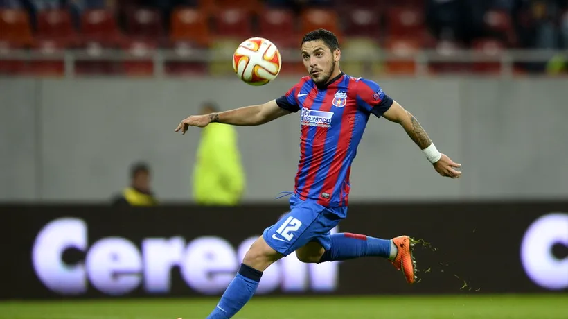 CUPA ROMÂNIEI: Steaua a învins CSMS Iași, scor 1-0, și s-a calificat în sferturi