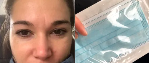 O tânără din România a fost dată jos din avion pentru că a refuzat să-și schimbe bandana din bumbac cu o mască chirurgicală: „Democrația a murit!” (VIDEO)