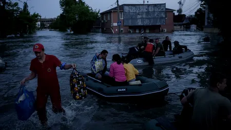 LIVE UPDATE | Războiul din Ucraina, ziua 469. Riscul de inundații în Herson, încă prezent după distrugerea barajului de la Kahovka