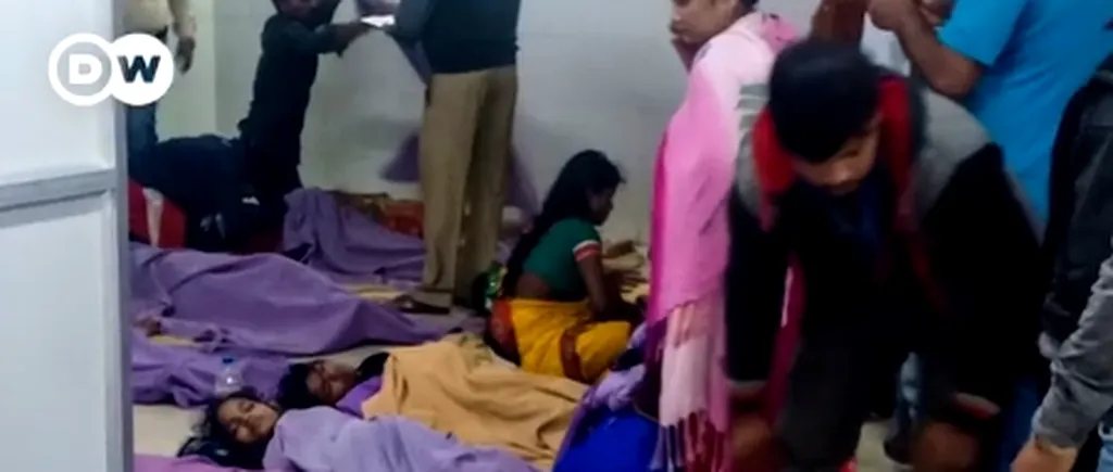 INDIA. Mai multe persoane au leșinat și au raportat ochi arși. 800 de persoane au fost duse la spital în urma unei scurgeri de gaz