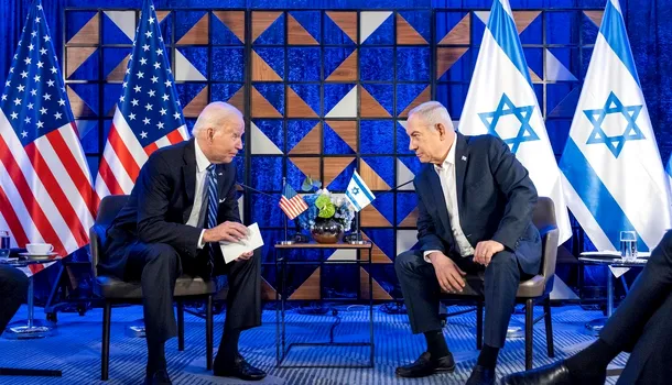 <span style='background-color: #1e73be; color: #fff; ' class='highlight text-uppercase'>EXTERNE</span> Biden a vorbit cu Netanyahu despre operațiunea din Rafah și despre intensificarea ASISTENȚEI umanitare în Gaza, pe fondul tensiunilor