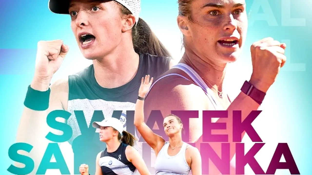 Știm finala feminină de tenis de la Mutua Madrid Open! Premieră după 40 de ani
