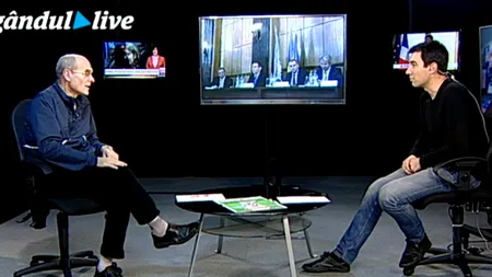 Cristian Tudor Popescu și Claudiu Pândaru, într-o dezbatere GÂNDUL LIVE, de la ora 20.00, despre cazurile Udrea și Ridzi