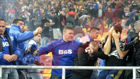 Jandarmeria a amendat BGS cu suma maximă prevăzută de lege pentru incidentele de la Arena Națională: 1000 de lei