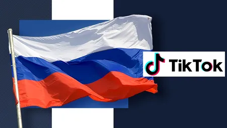 TikTok a luat măsuri împotriva canalelor media rusești