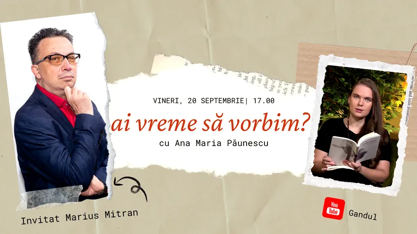 Cu Marius Mitran, cu ochii în lacrimi, despre poezie