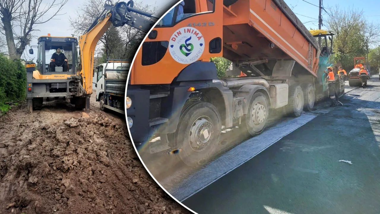 (P) O nouă stradă asfaltată în Sectorul 5. Lucrările pe Intrarea Șimleu au fost finalizate