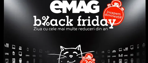 Cât a vândut eMAG de Black Friday