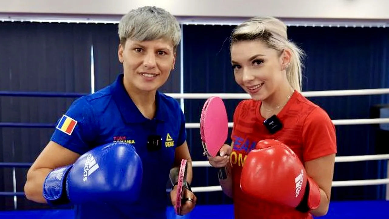 Sexy Bernadette Szocs a intrat în ring cu Lăcrămioara Perijoc! GALERIE FOTO
