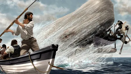 HERMAN MELVILLE, DOODLE cu MOBY DICK de la GOOGLE. Povestea faimoasei balene albe. VIDEO