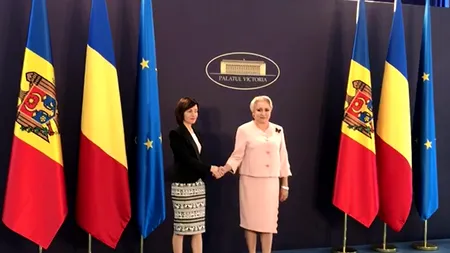 Maia Sandu a fost primită la Guvern de către Viorica Dăncilă / Premierul: Putem avea în vedere proiecte care să susțină avansul european al Republicii Moldova