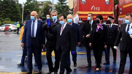 FOTO. Convoi de 20 de camioane cu echipamente sanitare trimise de România în Republica Moldolova. Reacția premierului Orban: E un gest normal și sper să nu încerce alții să-l politizeze