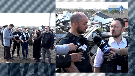 Ministrul Mediului a descins cu Poliția și Jandarmeria în curtea MAFIEI fierului vechi din Sărulești. Primarul, invitat la minister