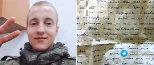 Povestea tragică a unui RECRUT rus care s-a sinucis: „Voi muri în țara mea, fără să am sânge străin pe mâini”