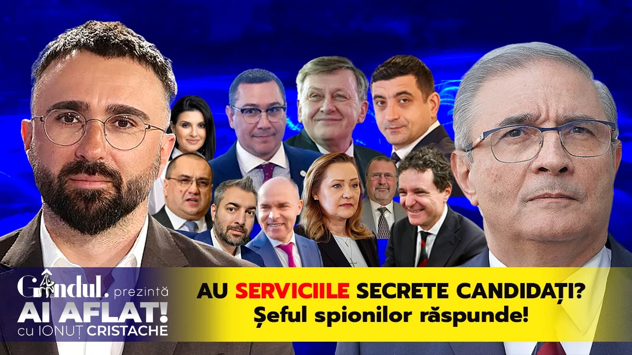 „Ai Aflat! cu Ionuț Cristache” începe miercuri, 26 martie, de la ora 15.00, live pe Gândul. Invitat: Silviu Predoiu