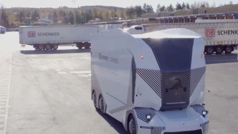 Proiect ambițios: Suedia testează primul camion fără șofer - VIDEO